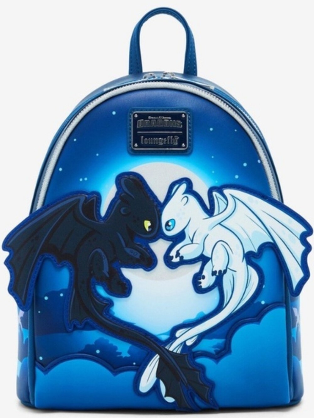 Loungefly HTTYD Toothless & Light Fury  Mini Backpack